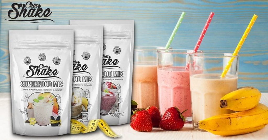 Chia Shake je skvělá a zdravá alternativa hubnutí.