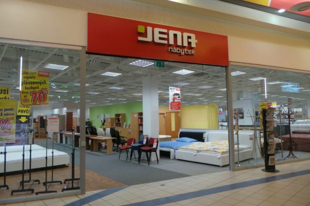 Obchody Jena nábytek najdete po celé České republice.